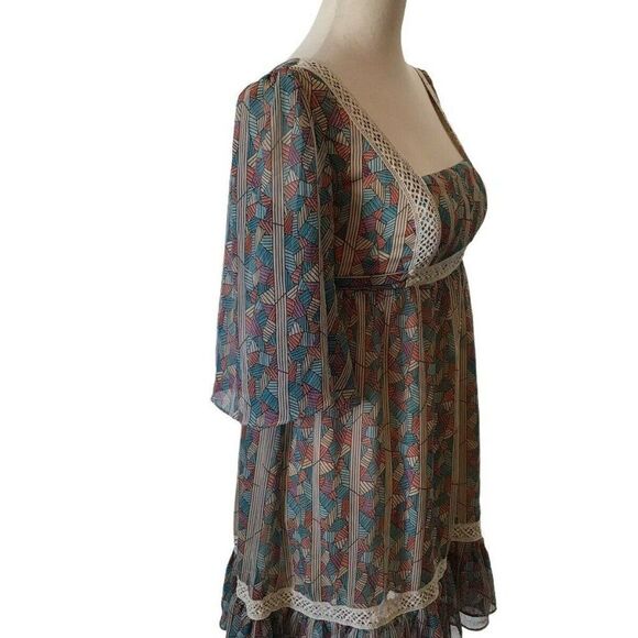 Jovovich Hawk X Target Dress Size 3 Boho - Picture 3 of 8